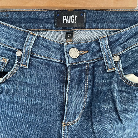 Paige Ripped Skinny Jeans (Monica) - Picture 5 of 7